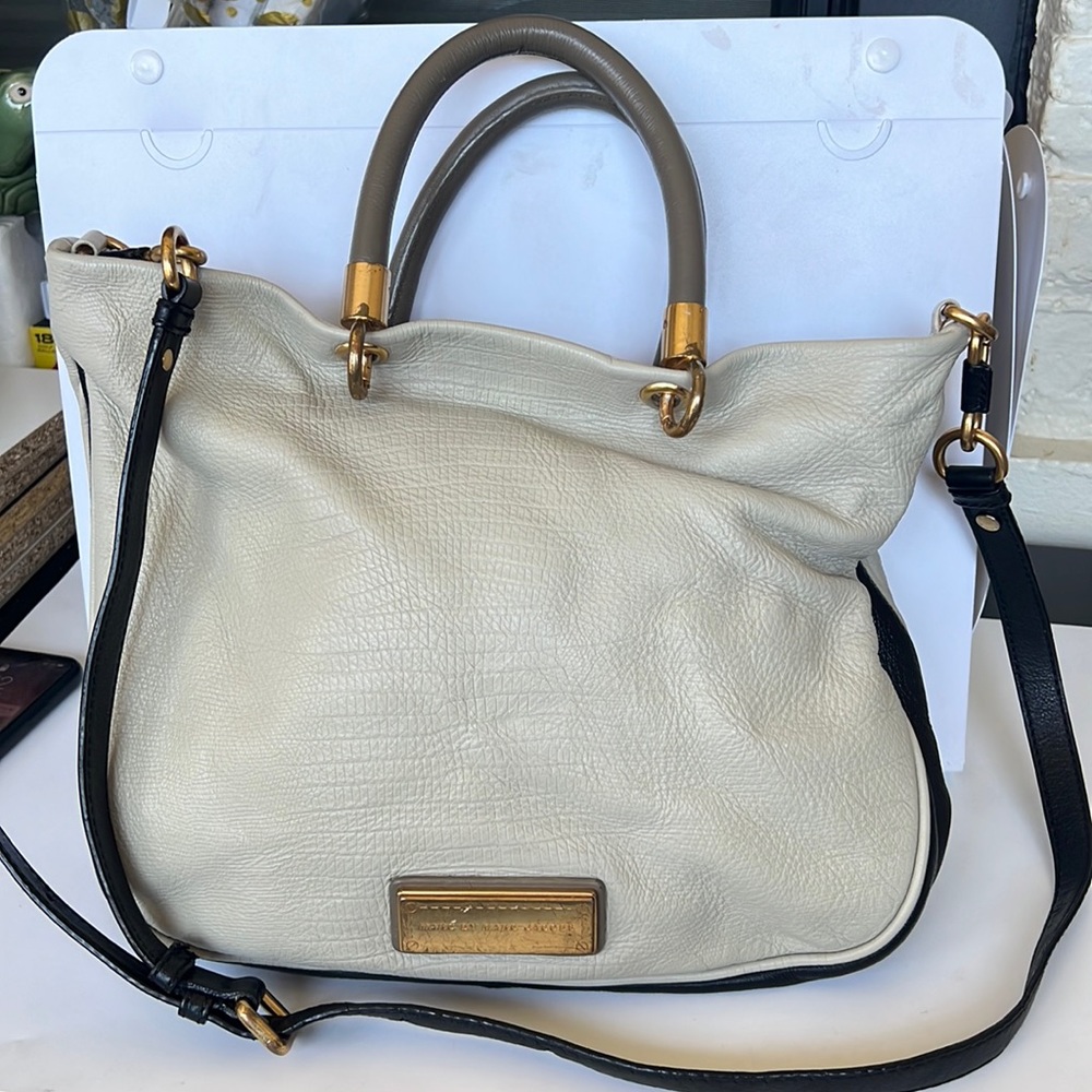 Marc Jacobs color-block satchel